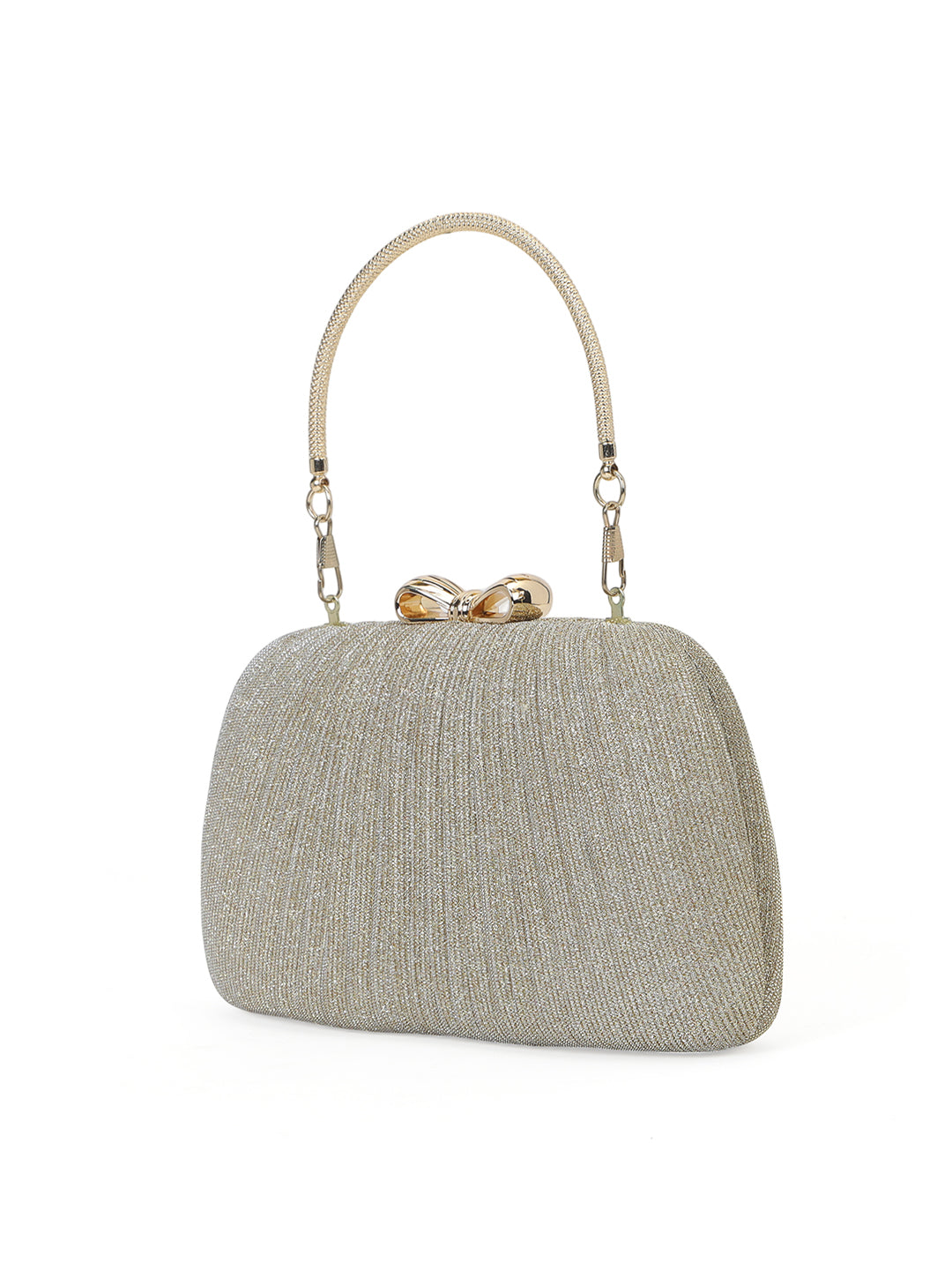 Barnet Small Frame Clutch Gold