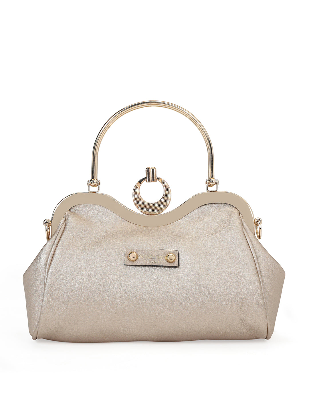 Kingston Small Frame Clutch Rose Gold