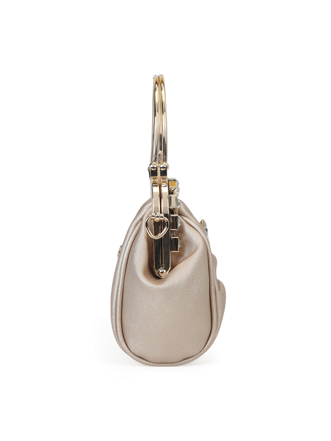 Kingston Small Frame Clutch Rose Gold