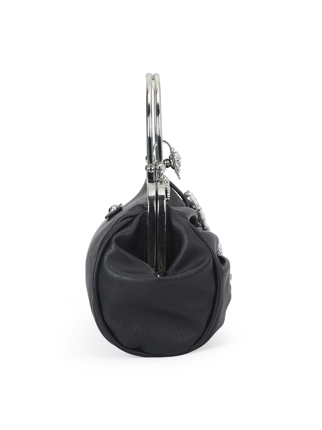 Ealing Small Handle Clutch Black