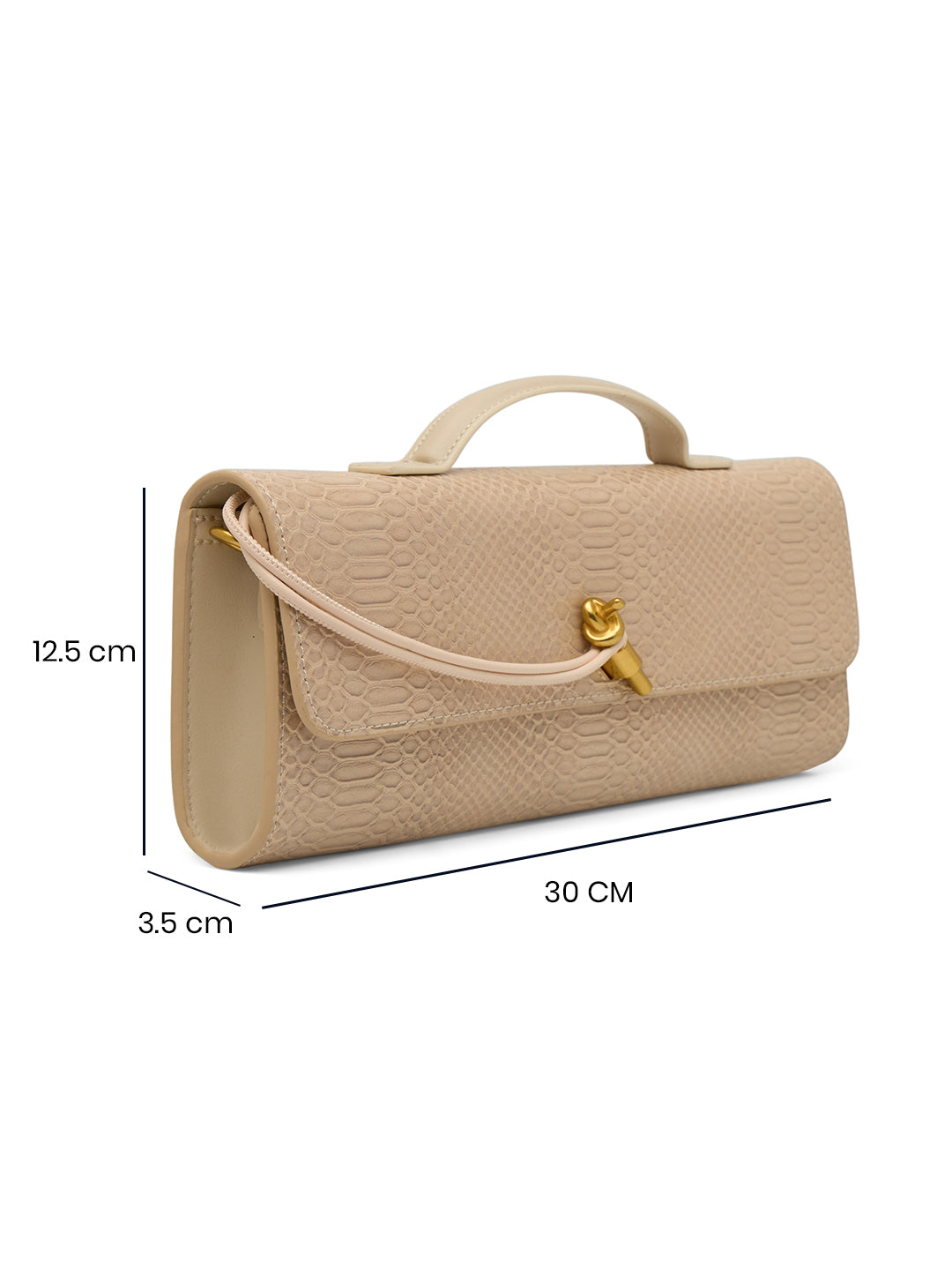 Derby Clutch For Mediumdetachable & Adjustable Sling Bag