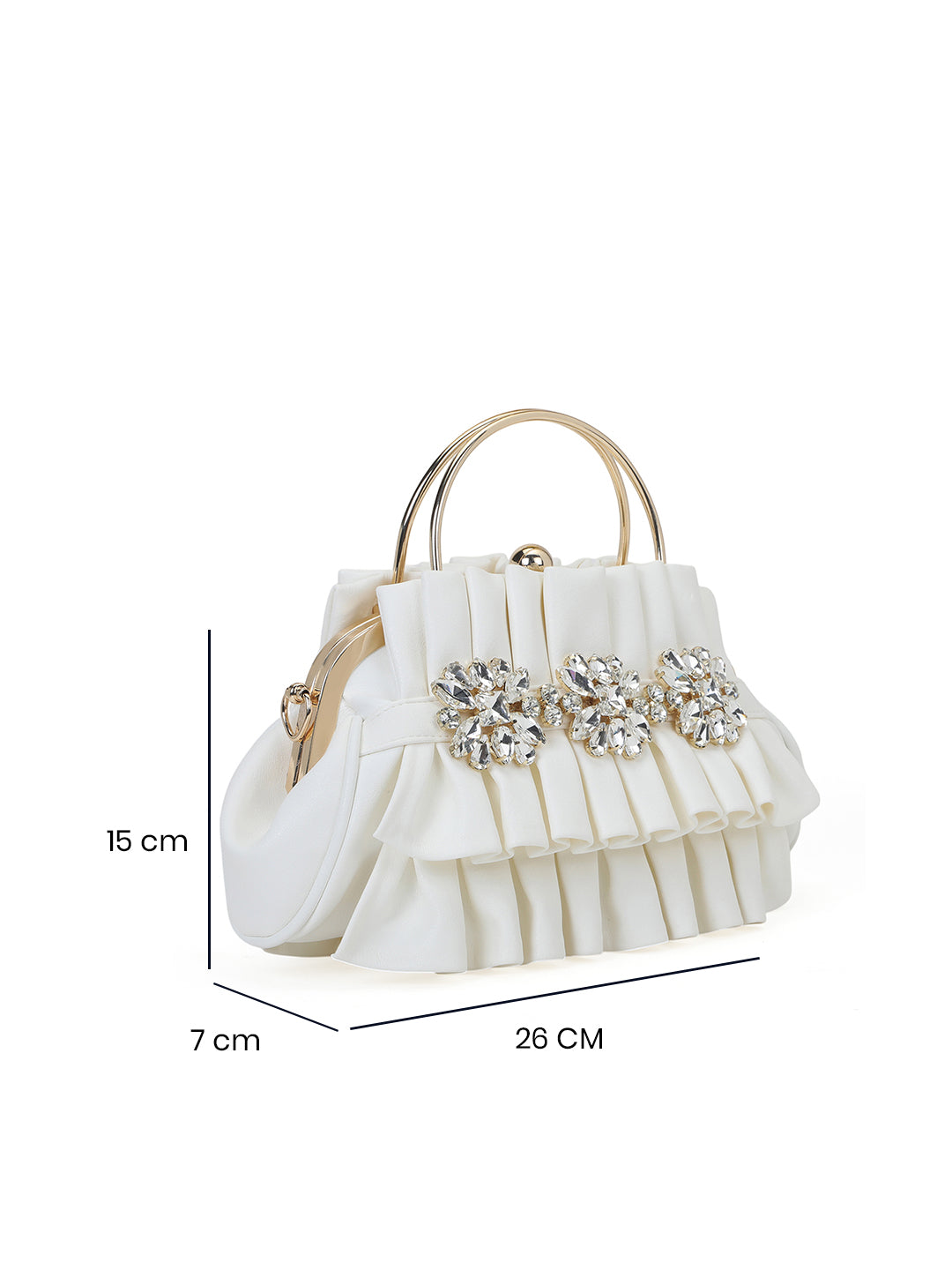 Richmond Frame Clutch Small Detachable Chain Sling Bag