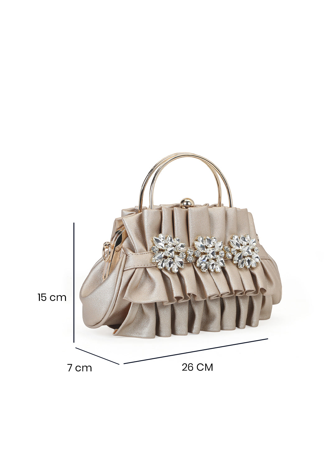 Richmond Frame Clutch Small Detachable Chain Sling Bag