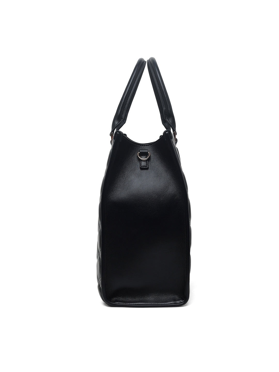 Paddington Extra Large Box Satchel Bag Black