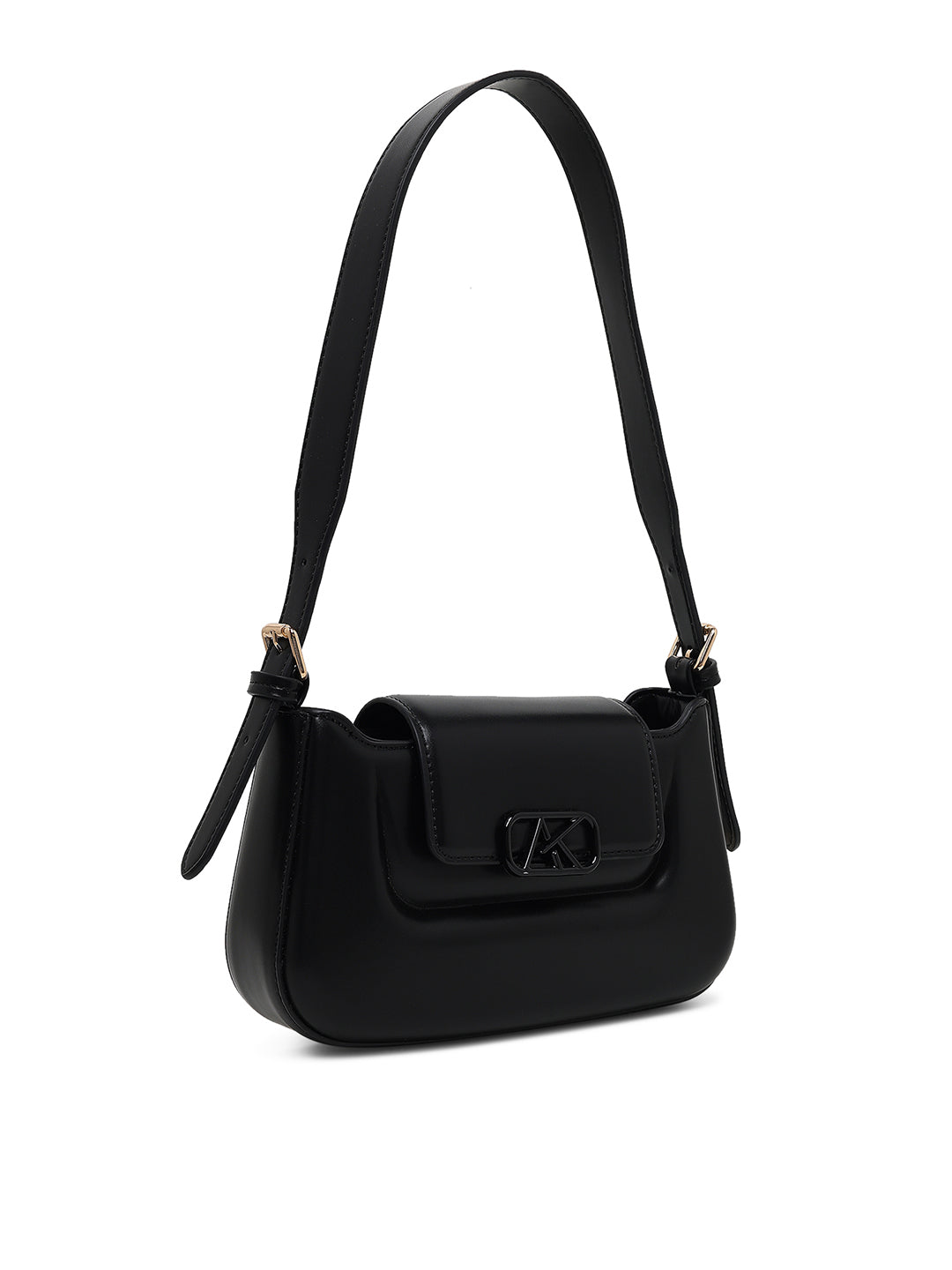 Soho Flap Small Hobo Bag Black