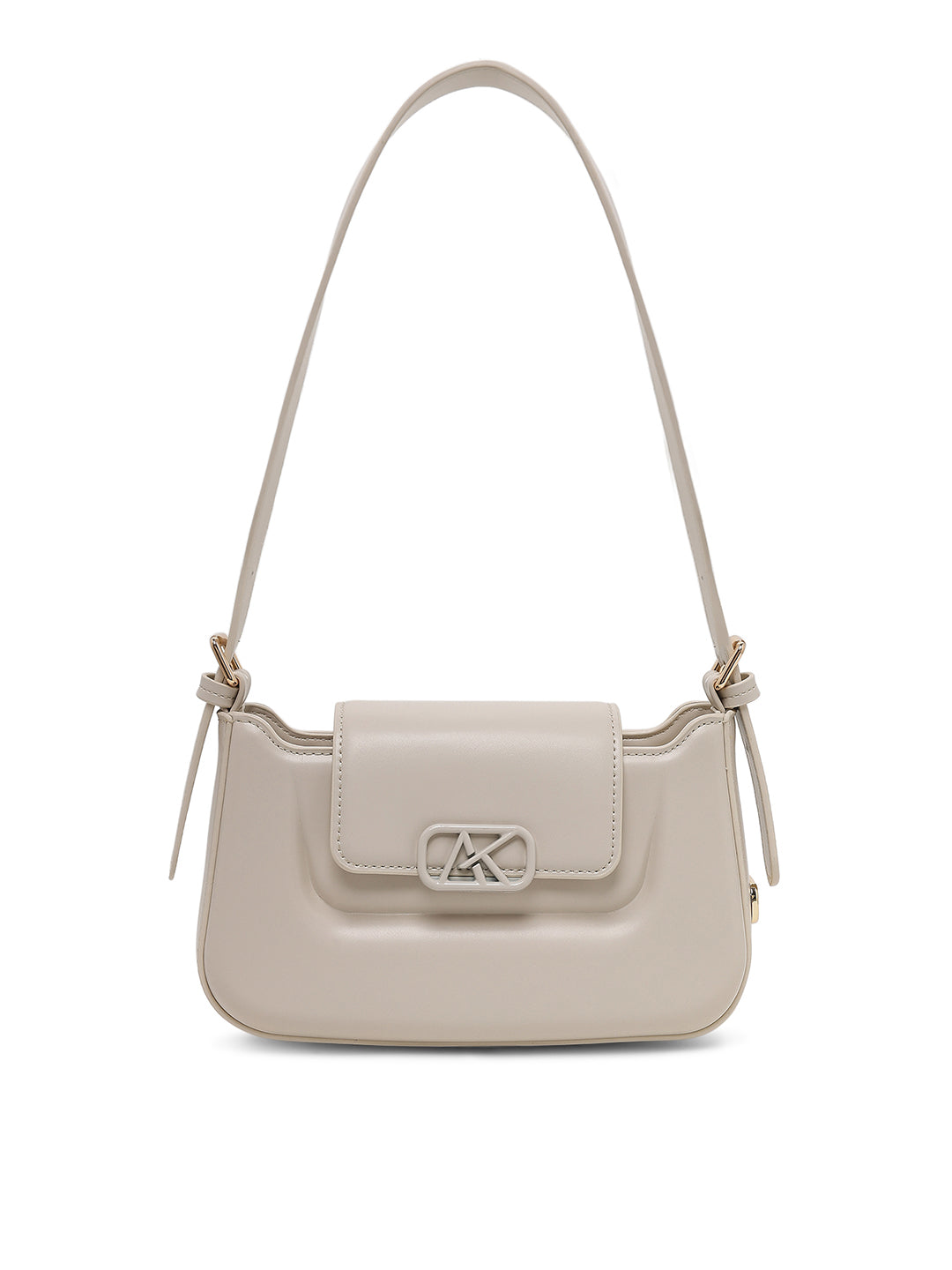 Soho Flap Small Hobo Bag Off White