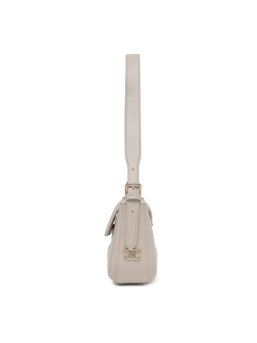 Soho Flap Small Hobo Bag Off White