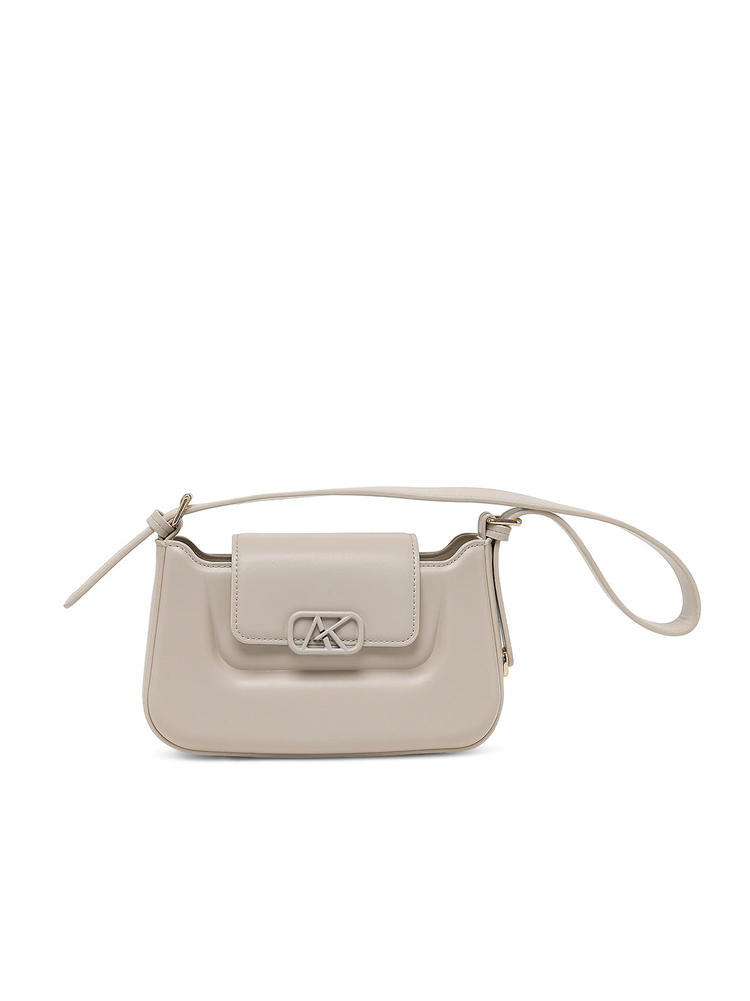 Soho Flap Small Hobo Bag Off White
