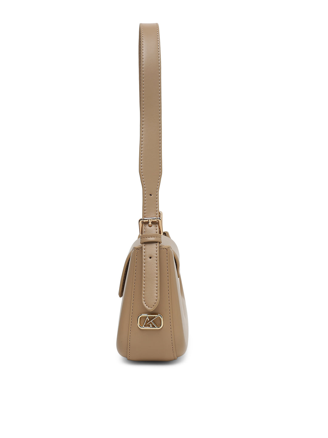 Soho Flap Small Hobo Bag Beige