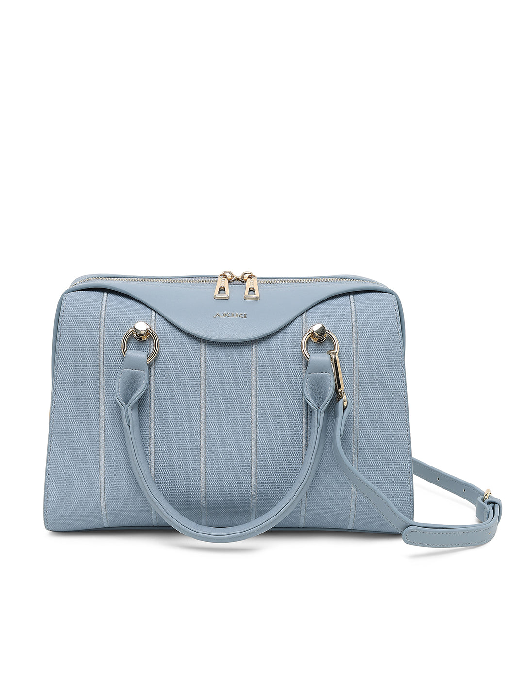 Elizabeth Medium Satchel Bag Blue