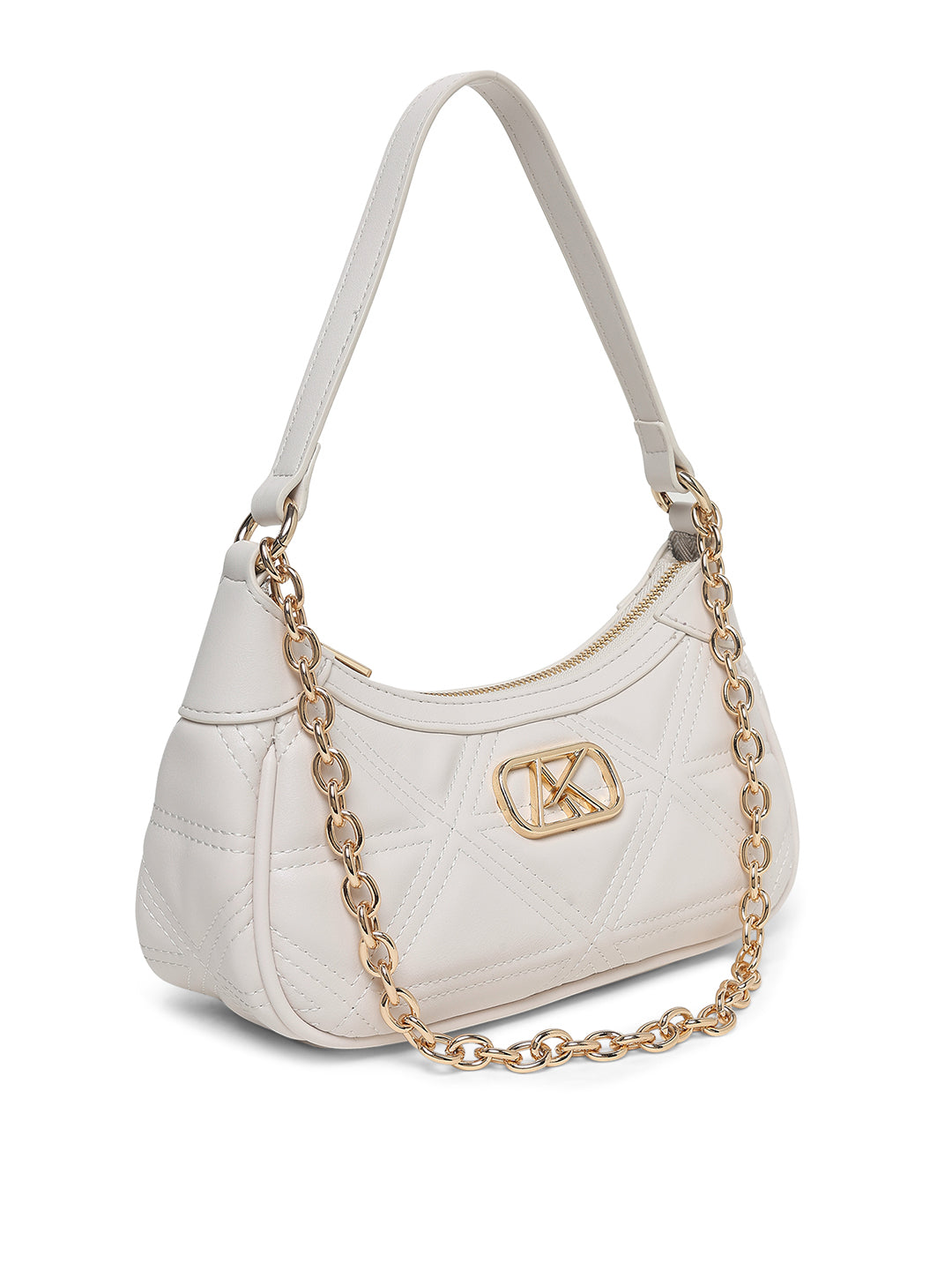 Kent Small Hobo Bag White