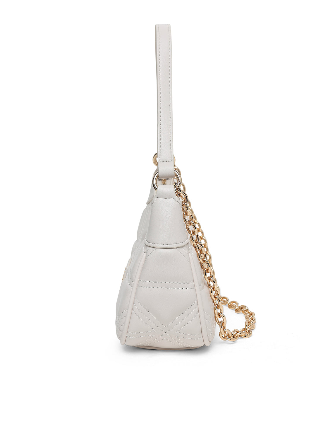 Kent Small Hobo Bag White