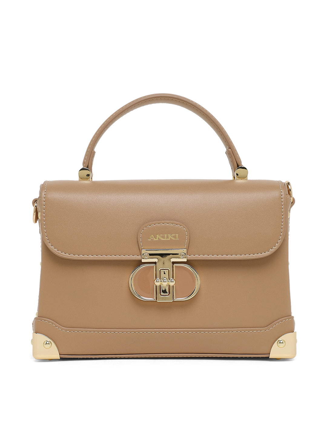 Westminster Small Satchel Bag Beige