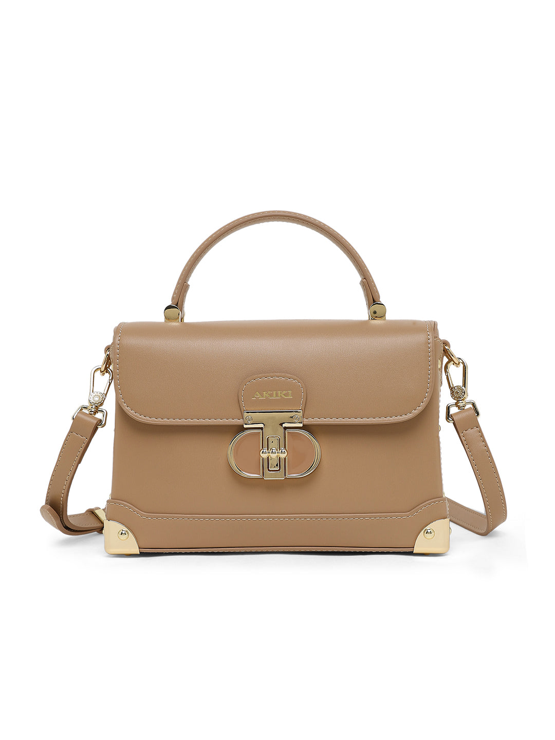 Westminster Small Satchel Bag Beige