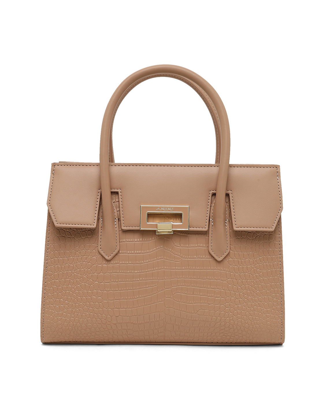 Camden Medium Satchel Bag Beige