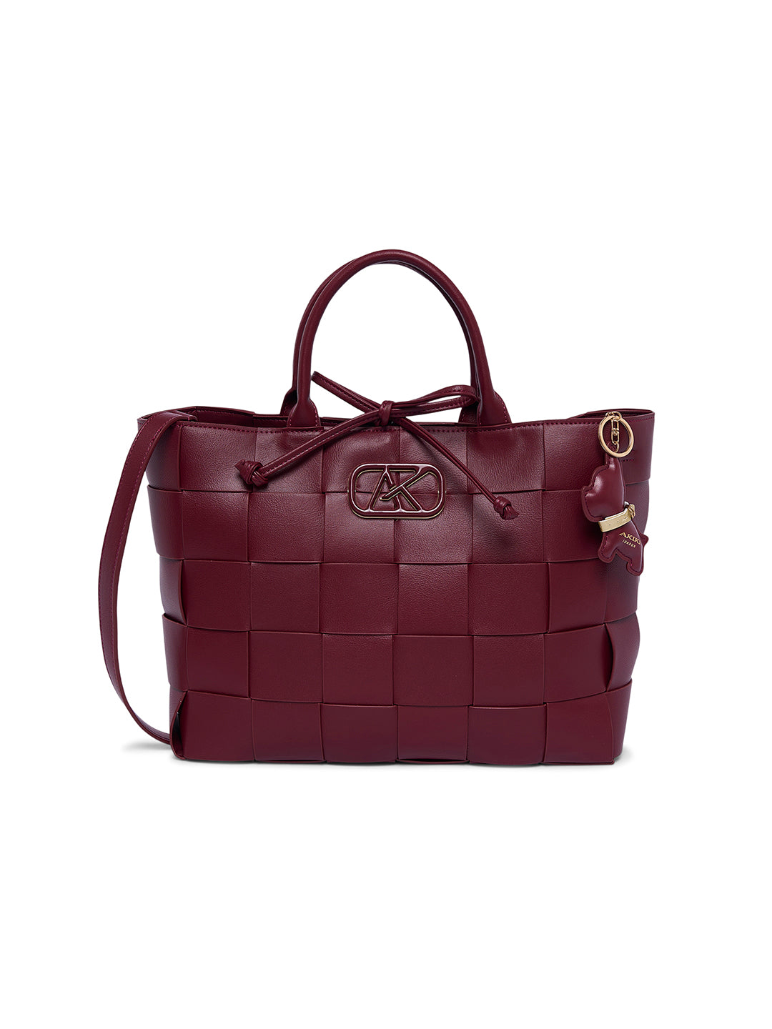 Edmonton 34 Large Tote Bag Wine