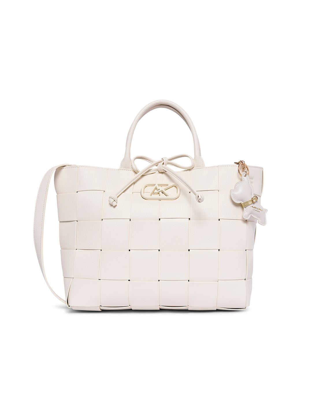 Edmonton 34 Large Tote Bag Off White