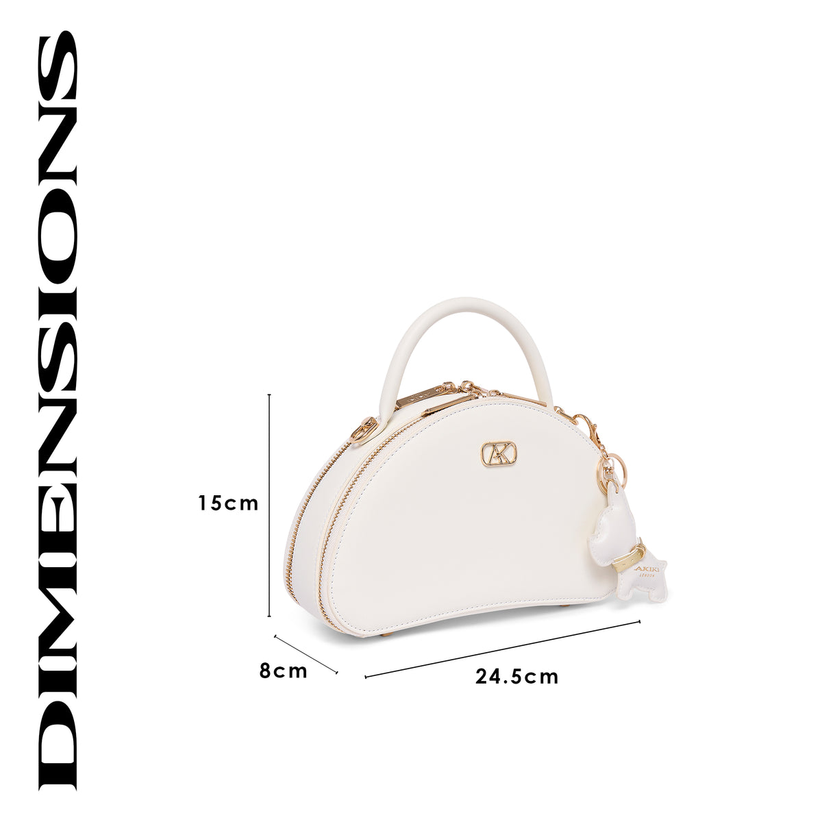 Millbank 24 Small Sling Bag Off White