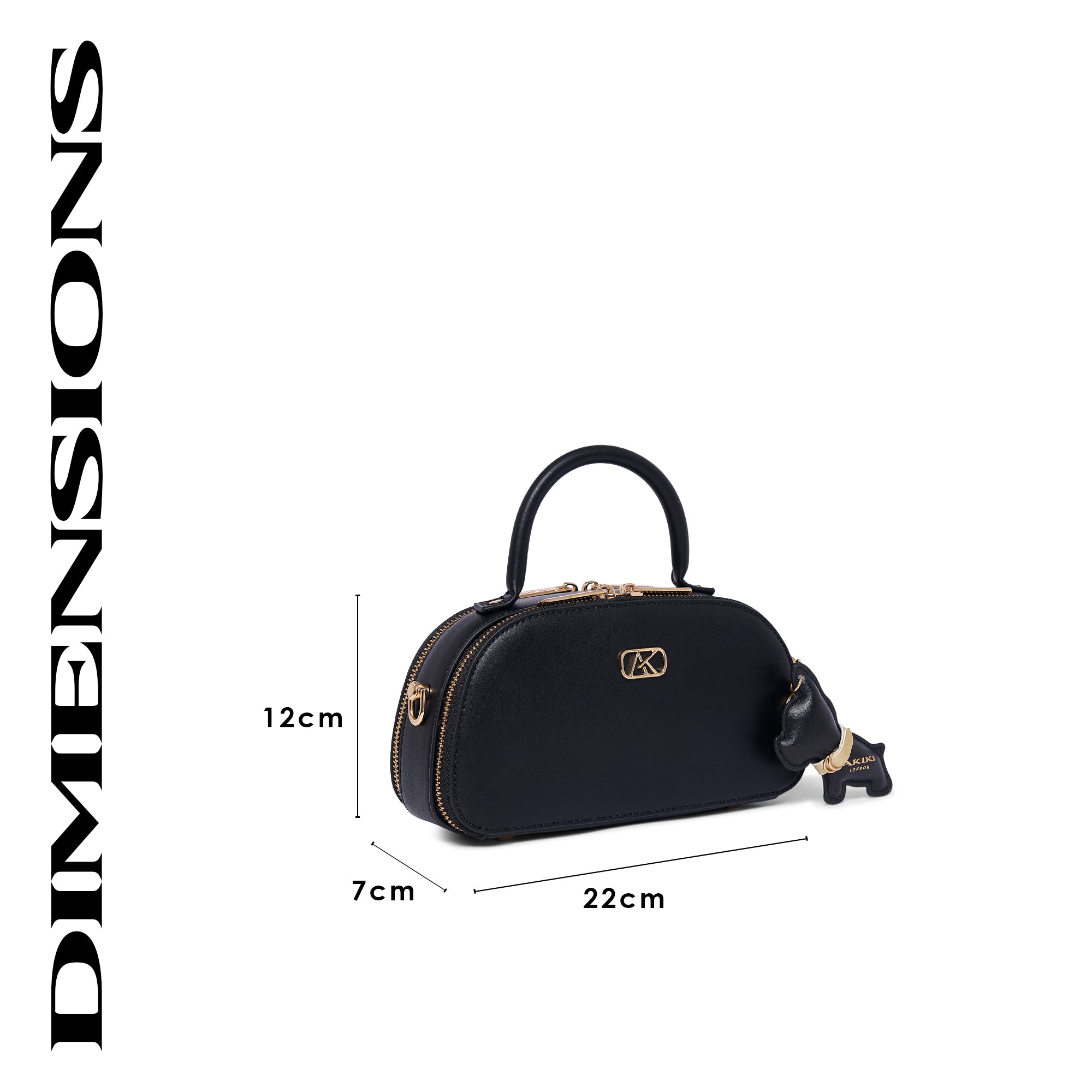 Millwall 22 Small Sling Bag Black