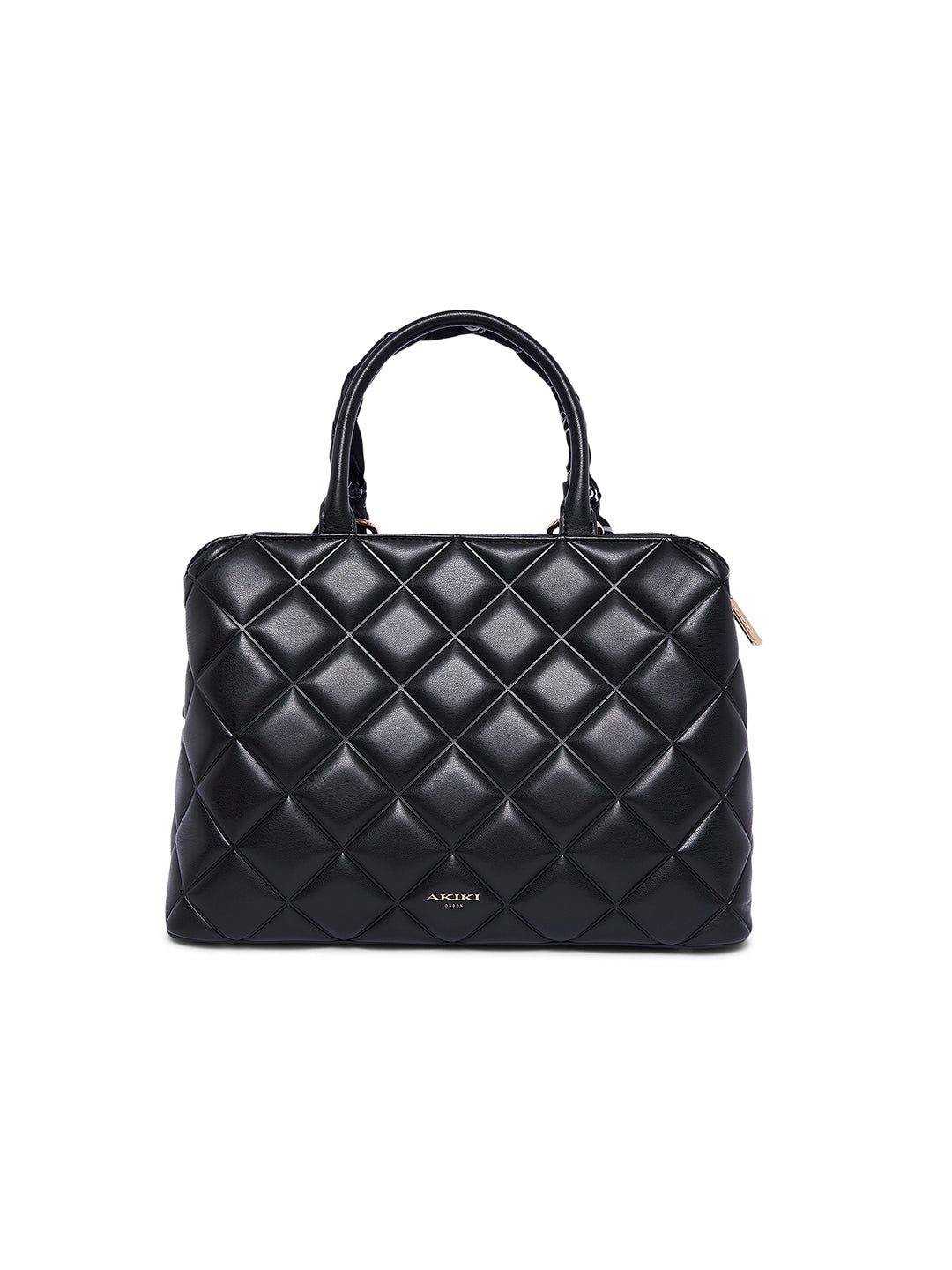 Waterloo 13 Medium Satchel Bag Black