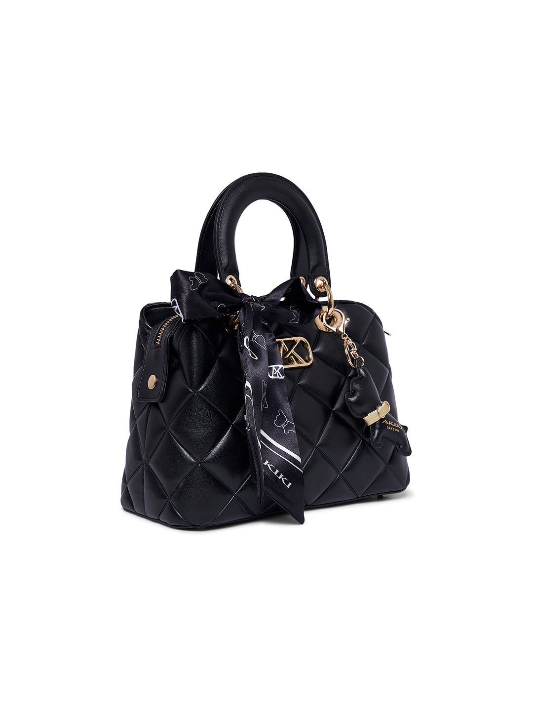Whitehall 11 Small Satchel Bag Black