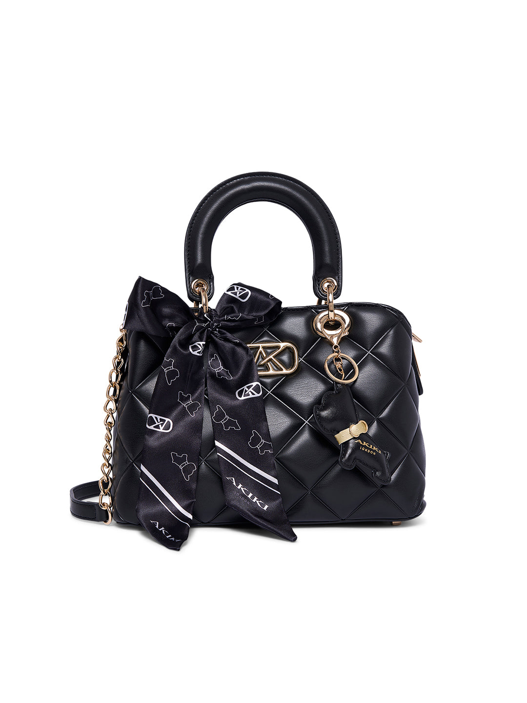 Whitehall 11 Small Satchel Bag Black