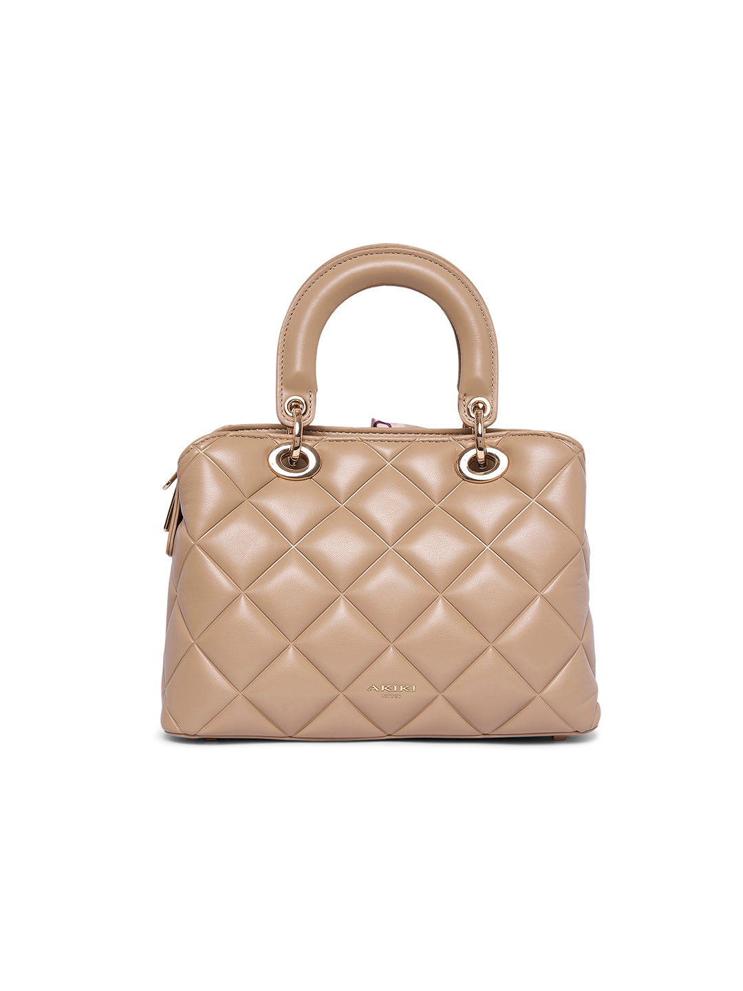 Whitehall 11 Small Satchel Bag Beige