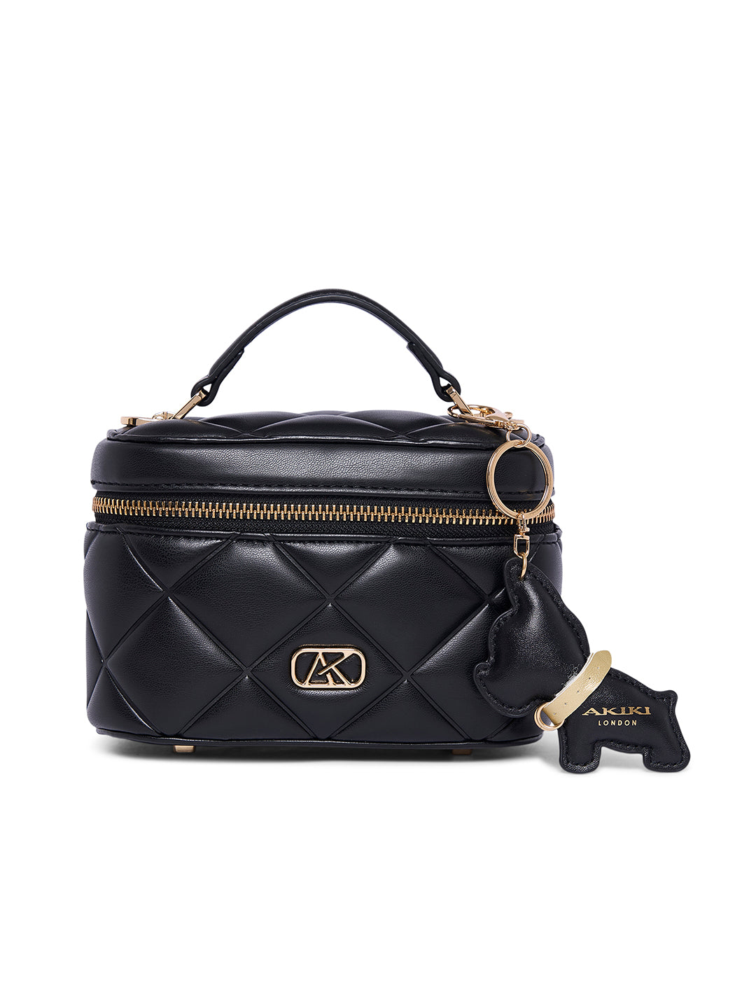 Clapham 7 Small Vanity Bag Black