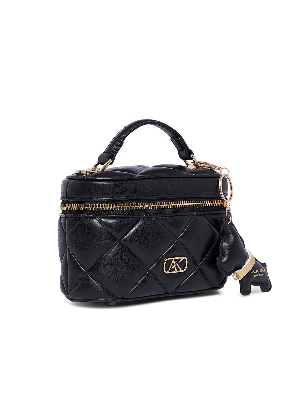 Clapham 7 Small Vanity Bag Black