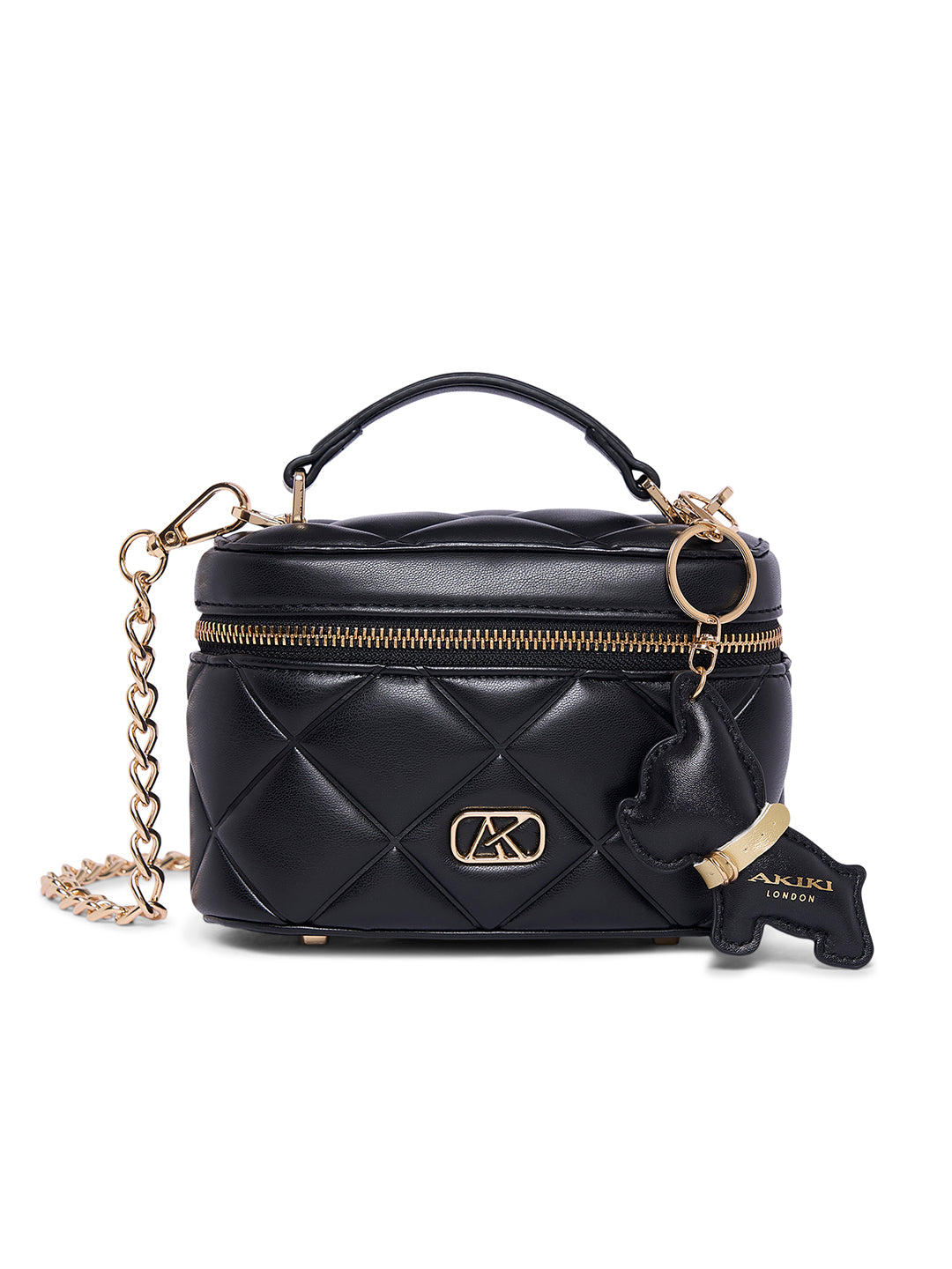 Clapham 7 Small Vanity Bag Black