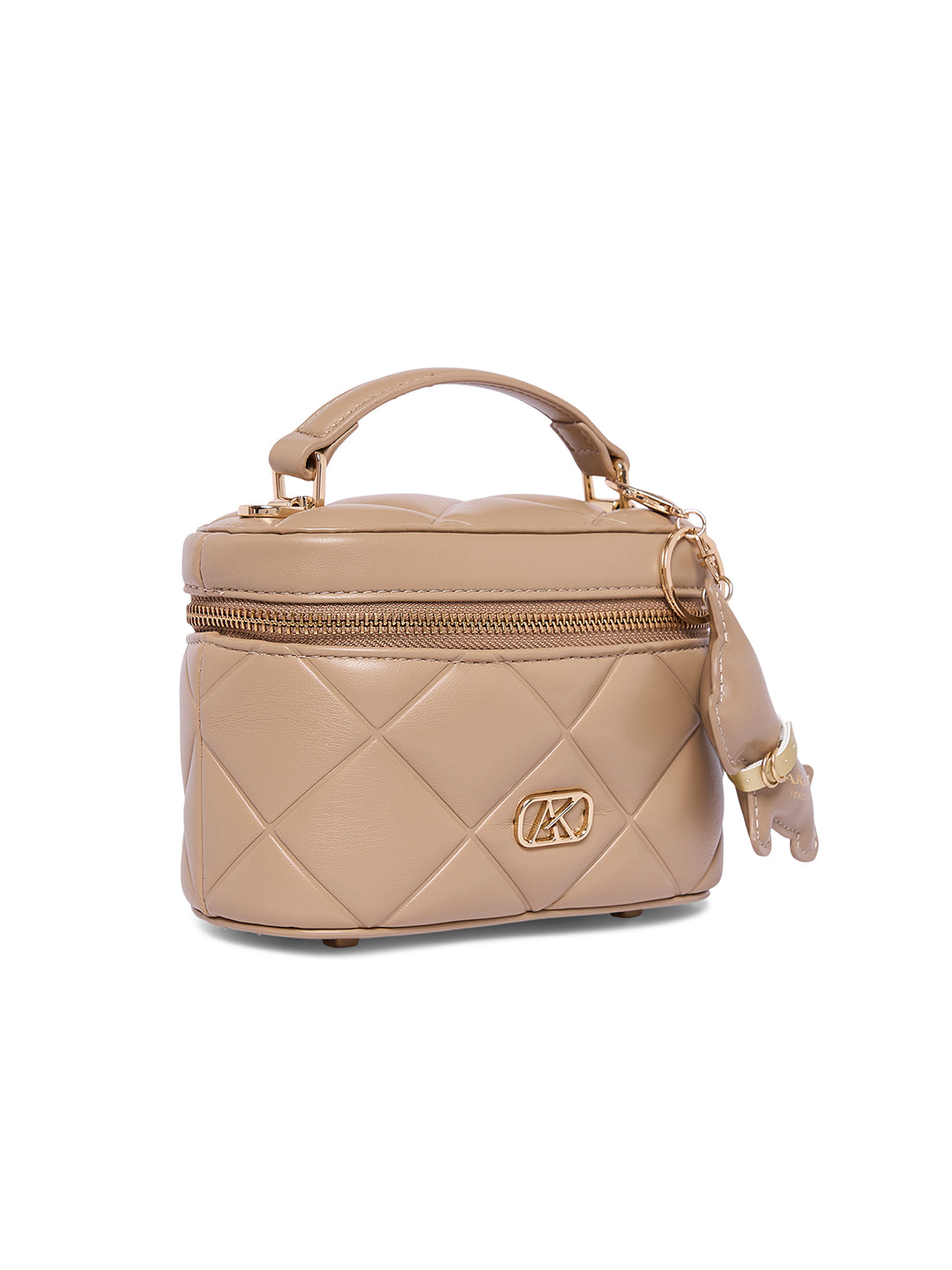 Clapham 7 Small Vanity Bag Beige