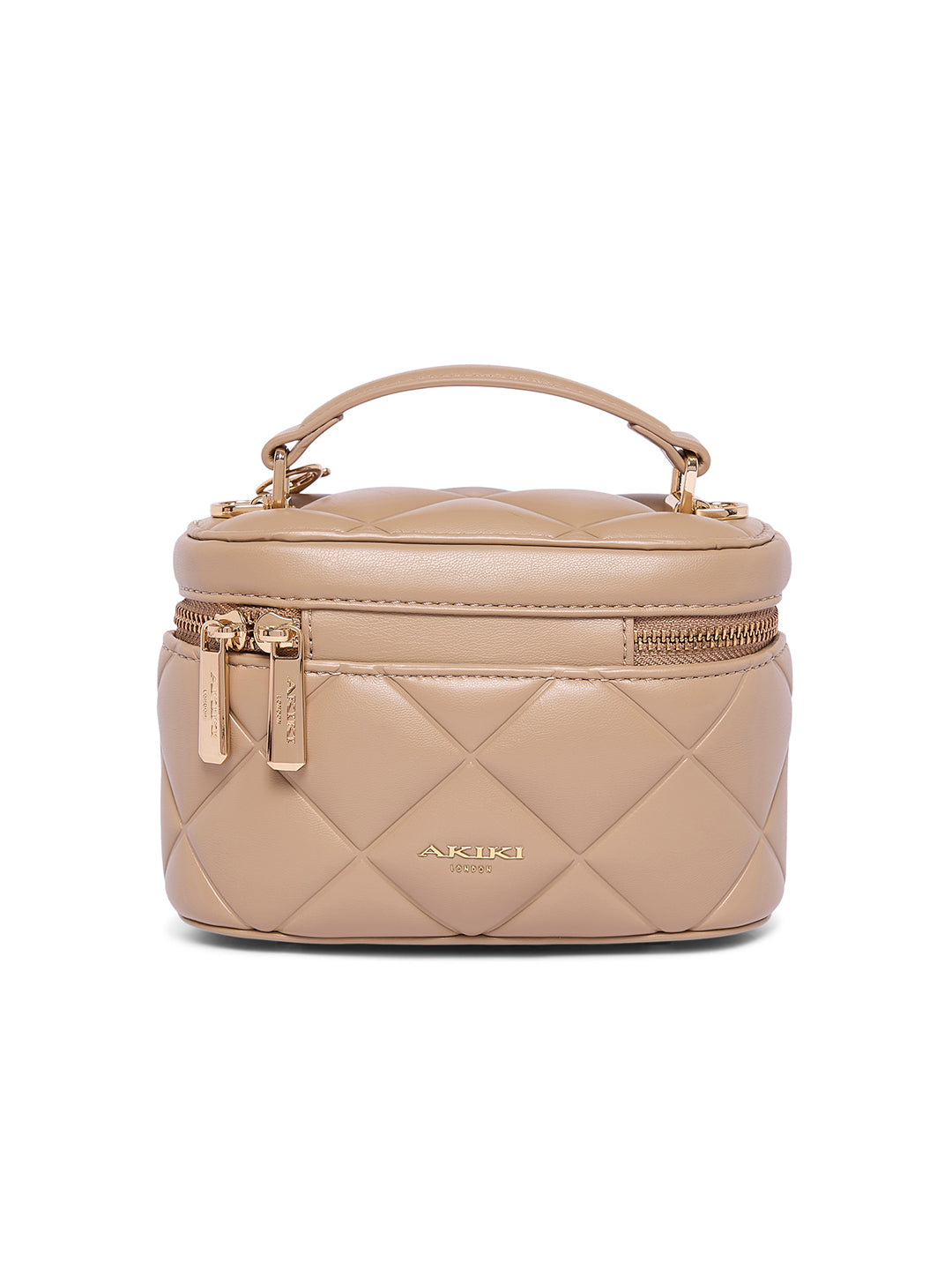 Clapham 7 Small Vanity Bag Beige