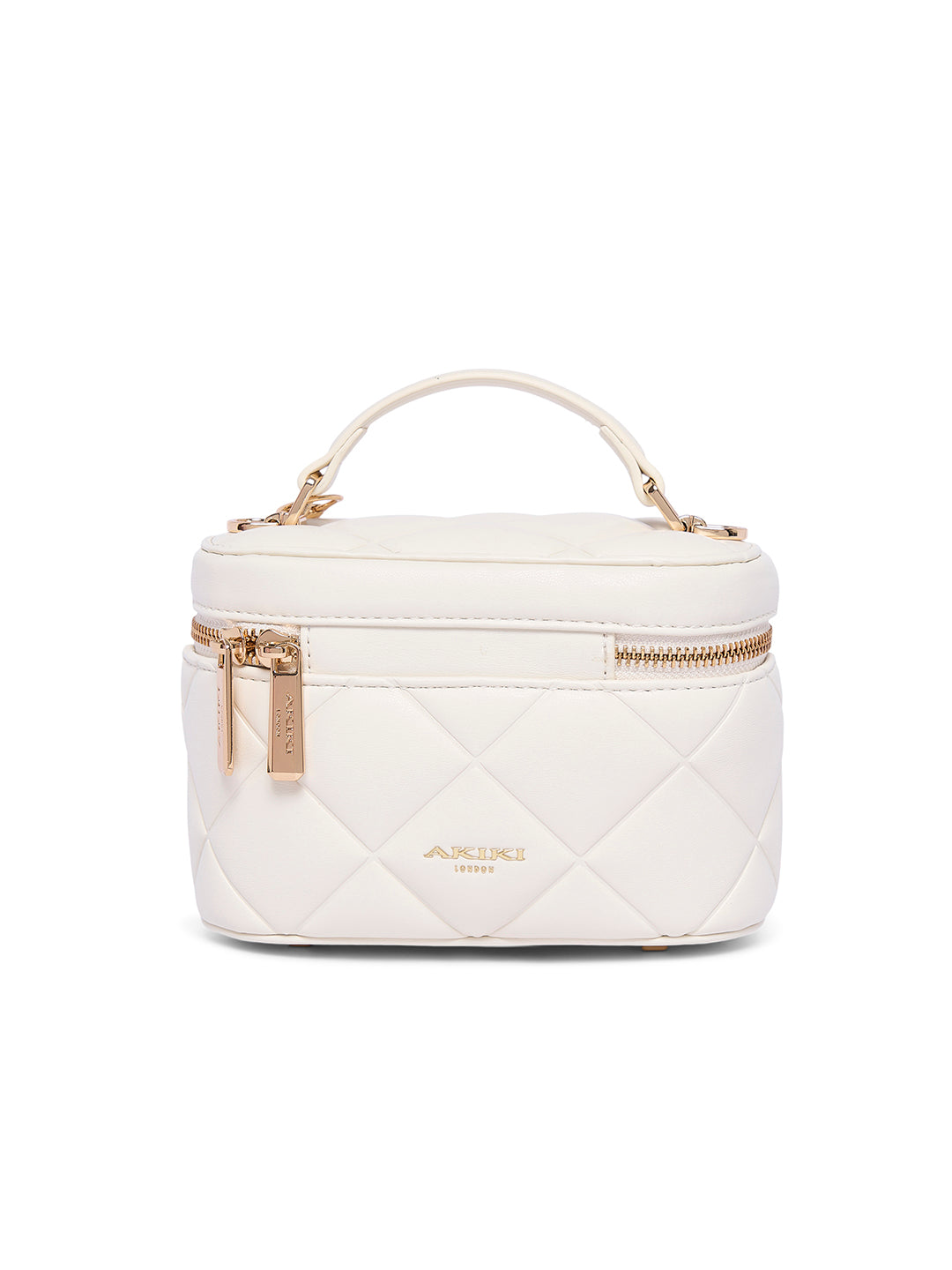 Clapham 7 Small Vanity Bag Off White