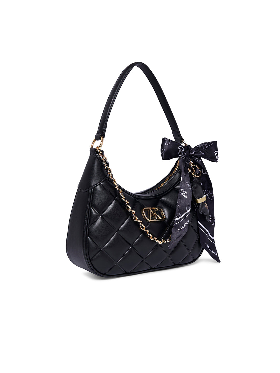 Catford 8 Small Hobo Bag Black