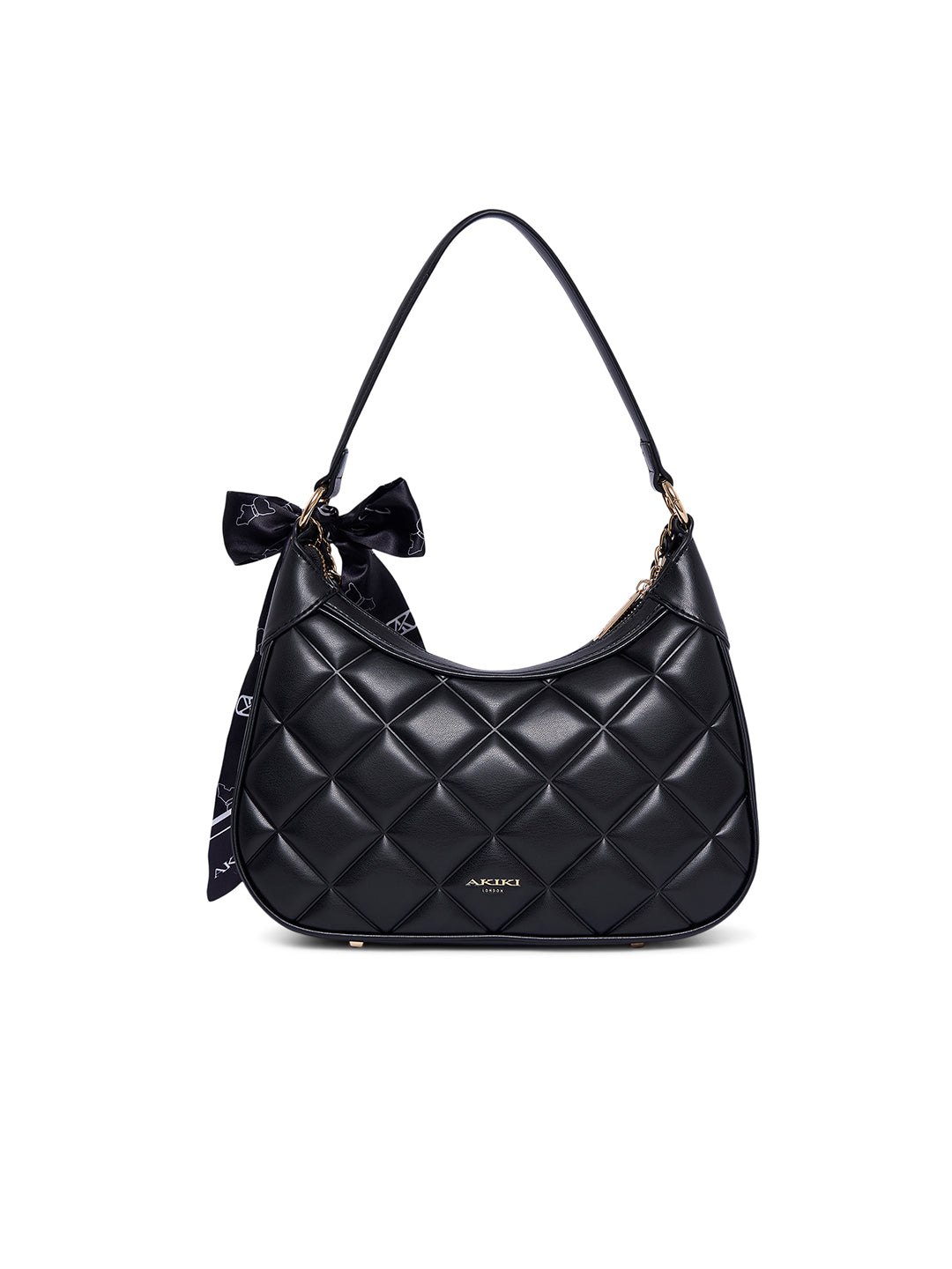 Catford 8 Small Hobo Bag Black