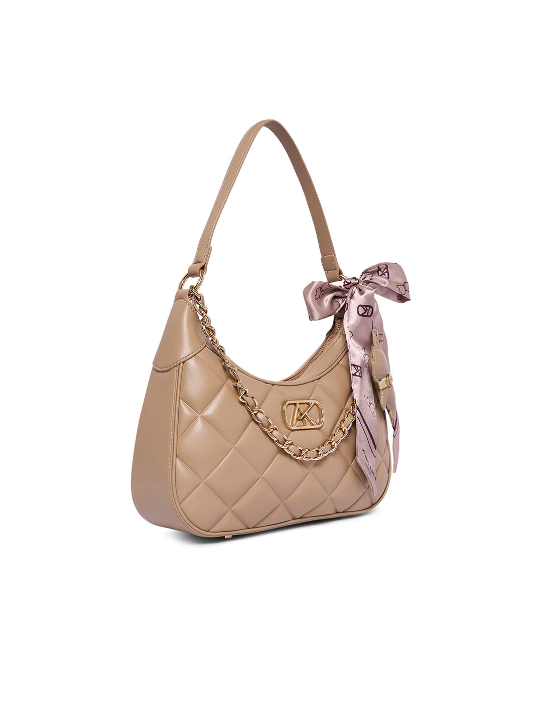 Catford 8 Small Hobo Bag Beige