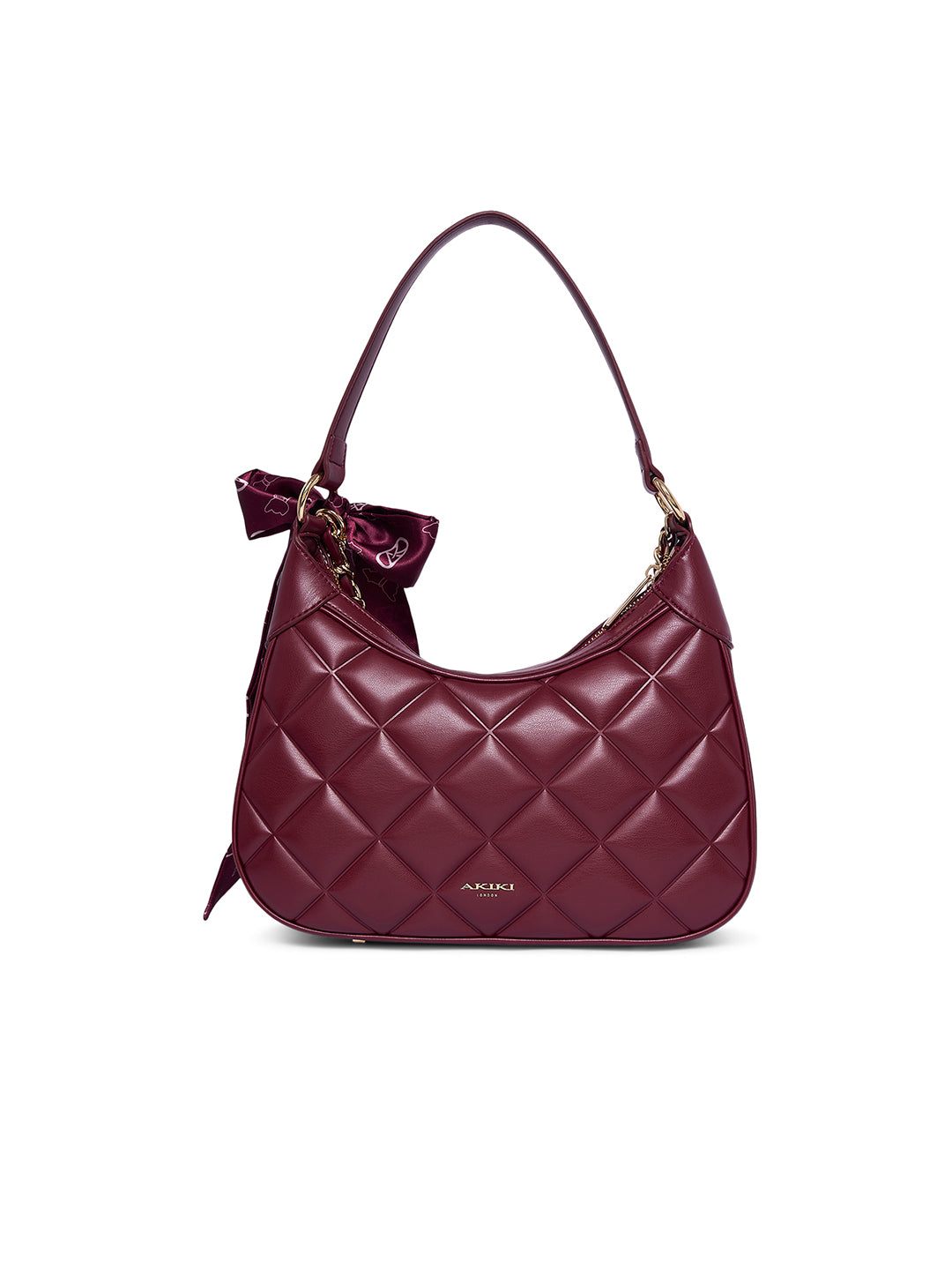 Catford 8 Small Hobo Bag Wine