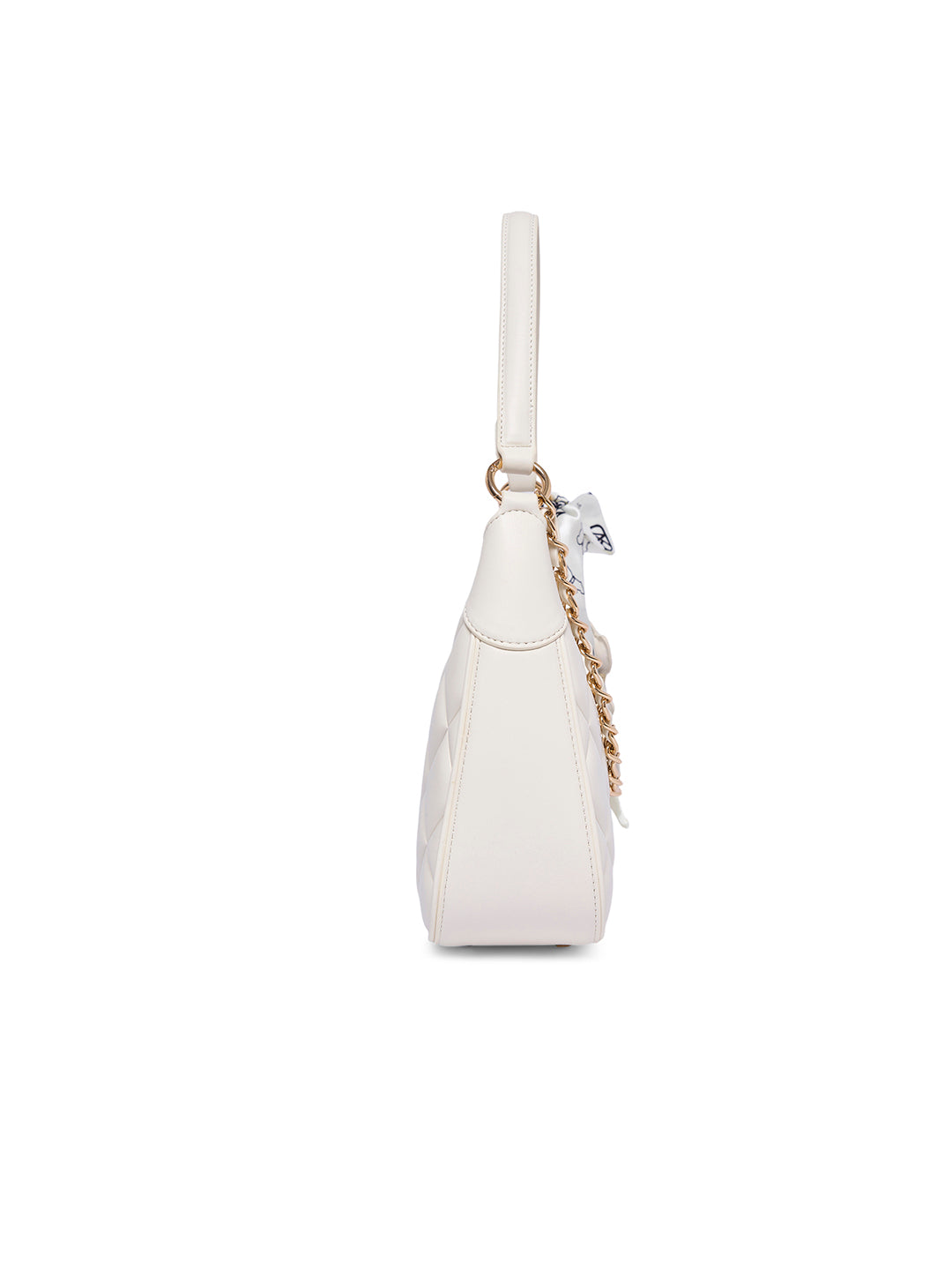 Catford 8 Small Hobo Bag Off White