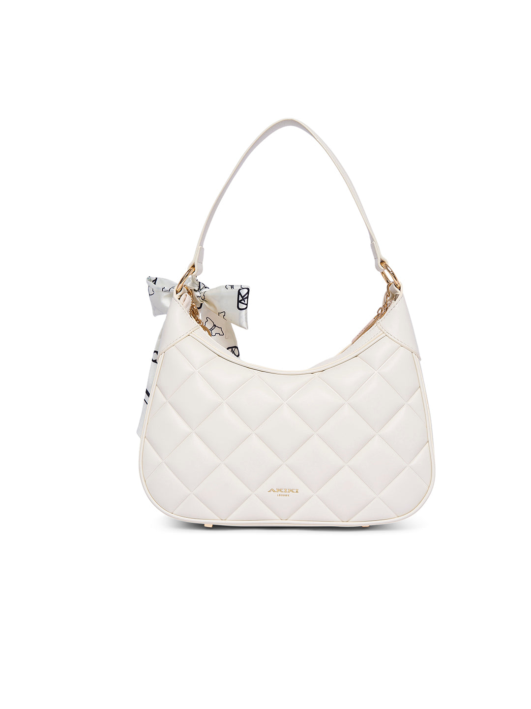 Catford 8 Small Hobo Bag Off White