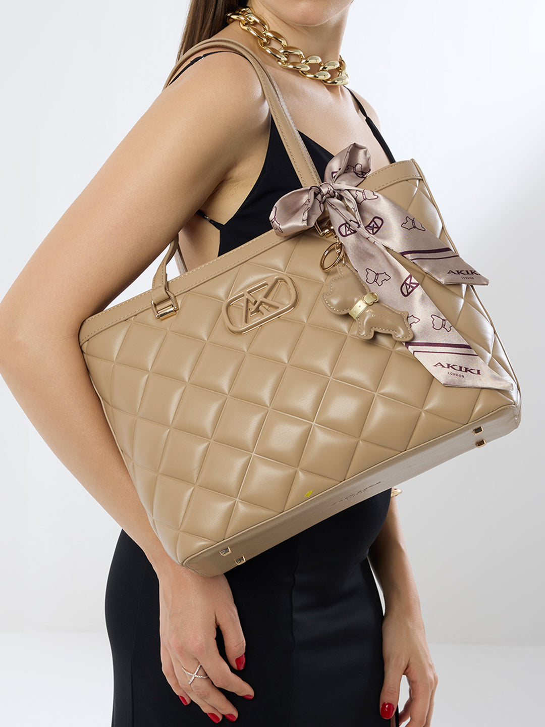 Vauxhall 36 Large Tote Bag Beige