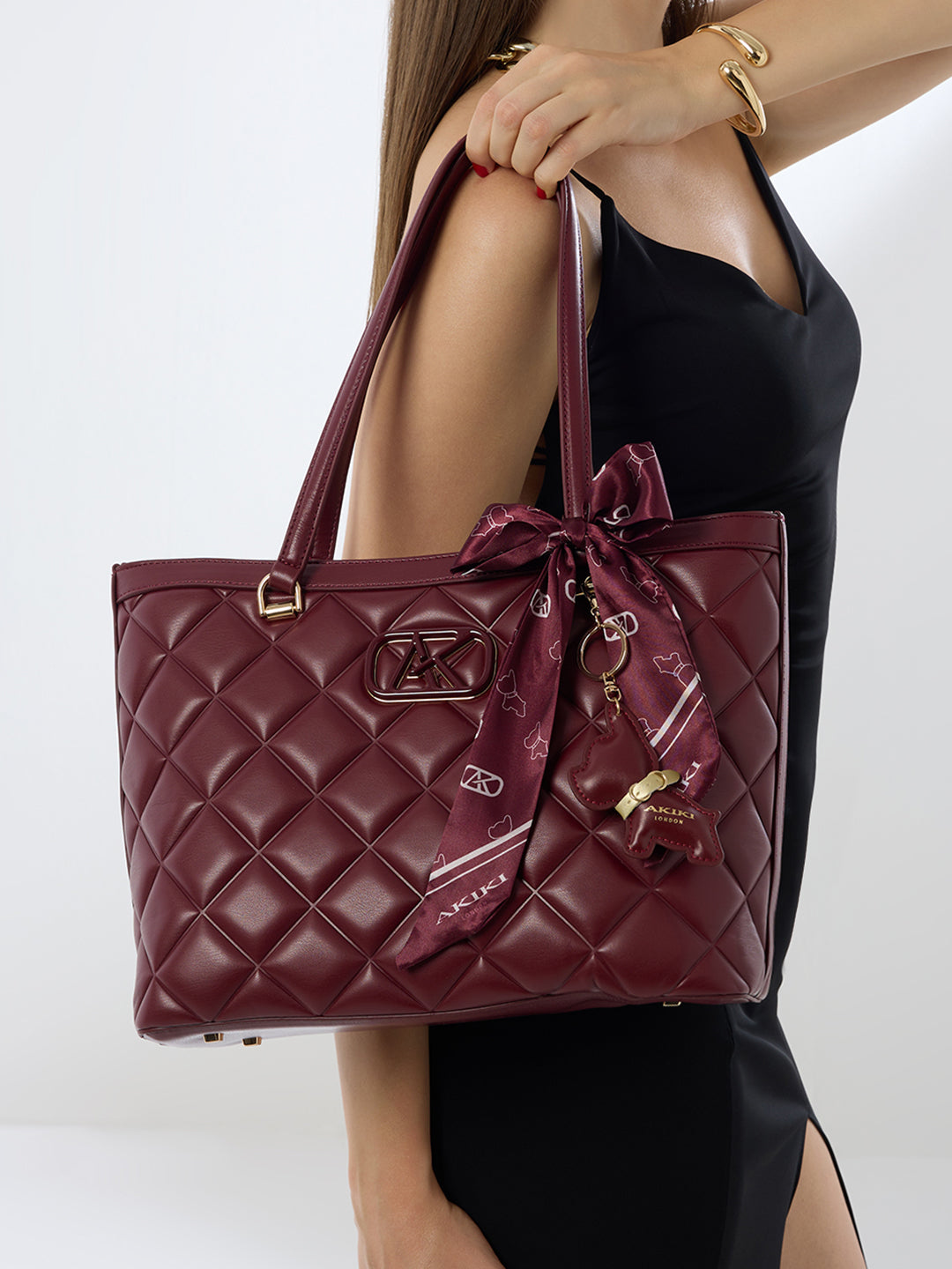 Vauxhall 36 Large Tote Bag Wine