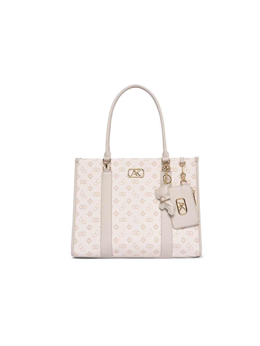 Holborn Box Extra Large Satchel Bag Off White