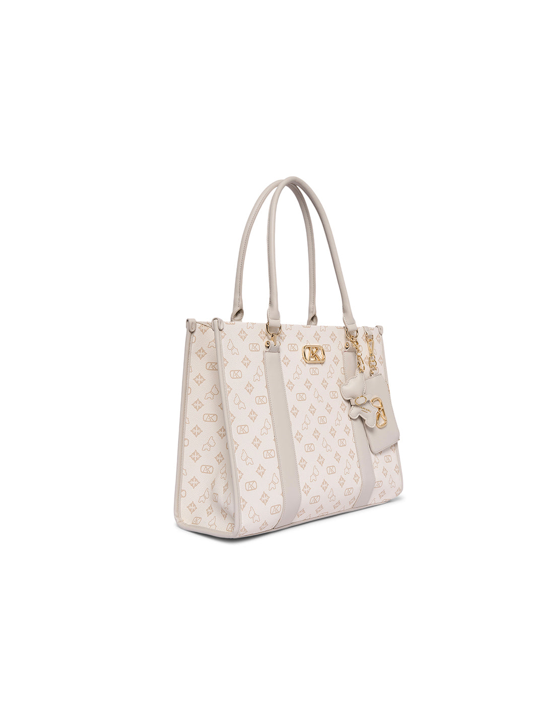 Holborn Box Extra Large Satchel Bag Off White