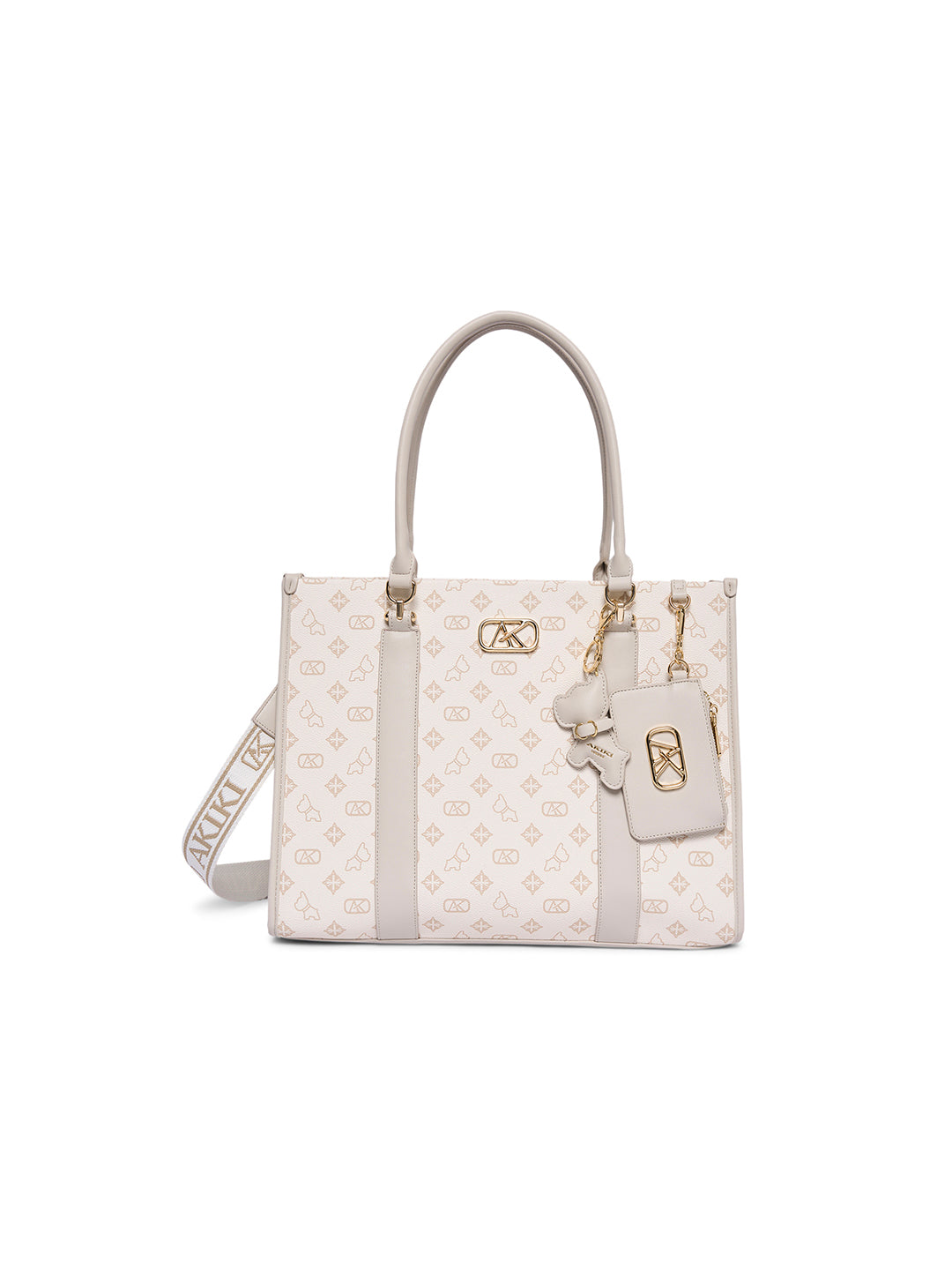 Holborn Box Extra Large Satchel Bag Off White