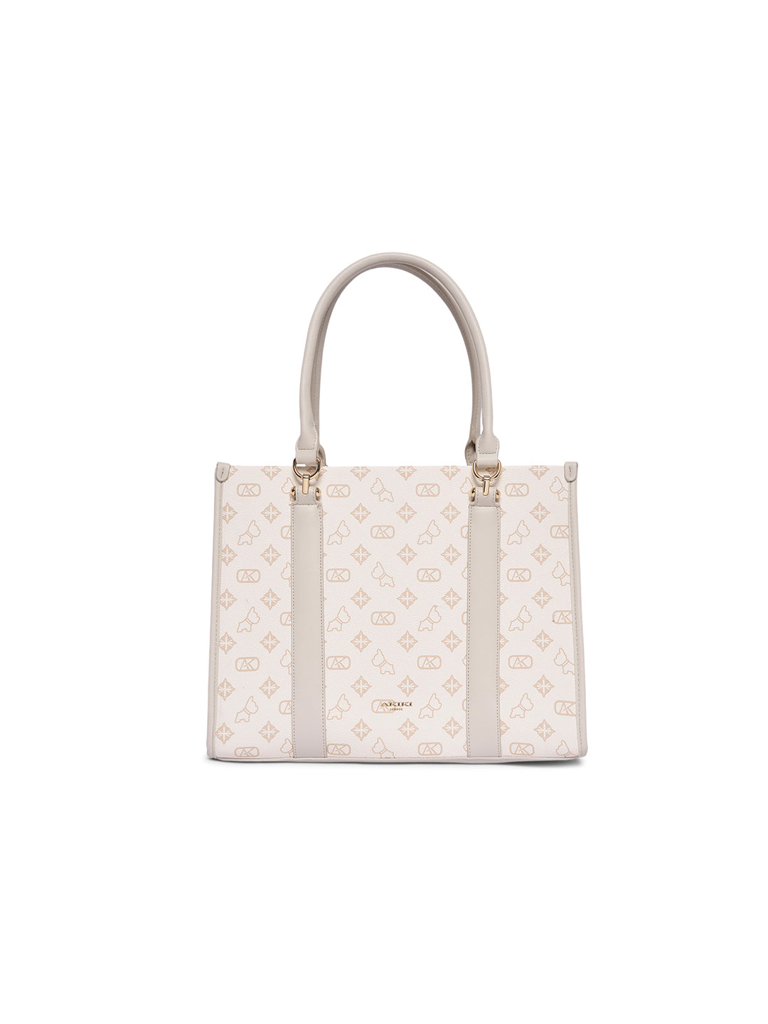 Holborn Large Box Satchel Bag Off White