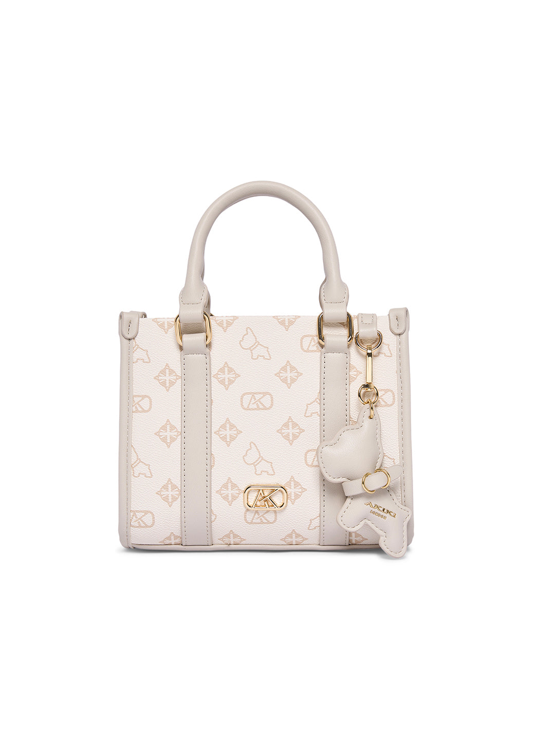 Holborn Box Extra Small Satchel Bag Off White