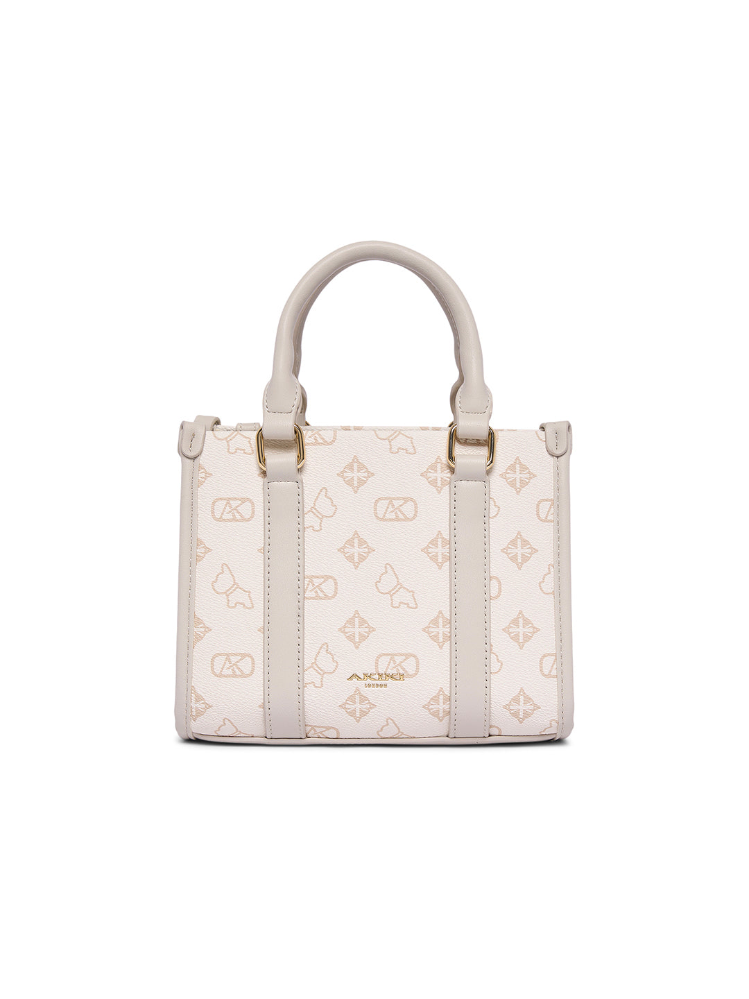 Holborn Box Extra Small Satchel Bag Off White