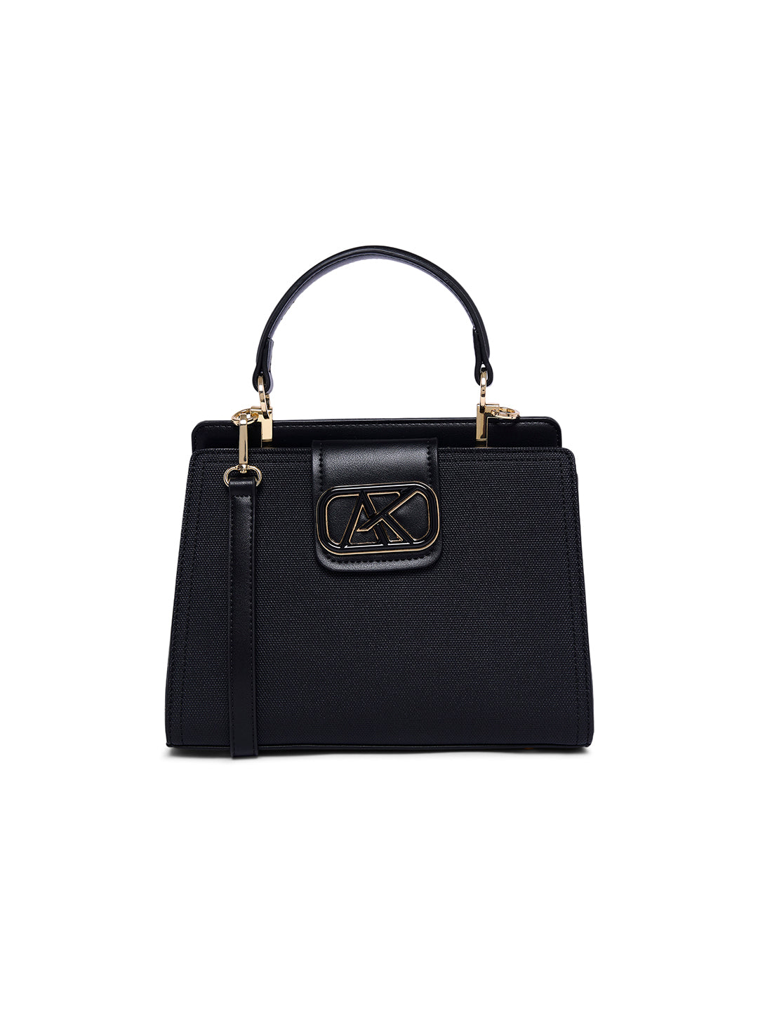 Norbury 25 Medium Satchel Bag Black