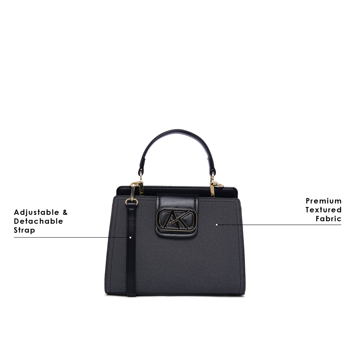 Norbury 25 Medium Satchel Bag Grey