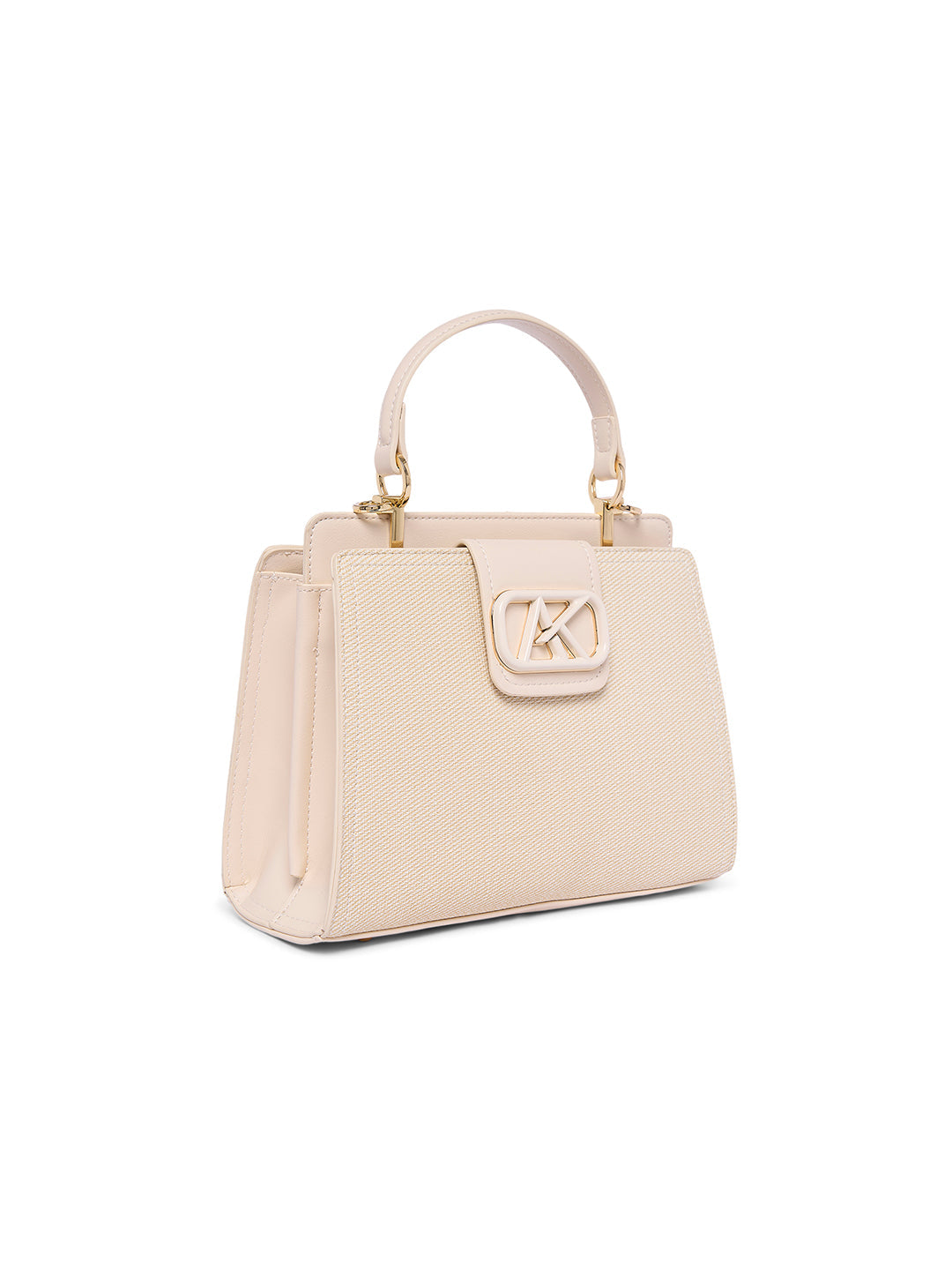 Norbury 25 Medium Satchel Bag Off White